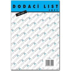 Dodací list A5, 50 listů