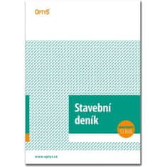 Optys Stavební deník, A4, číslovaný