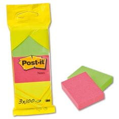 Post-It Bloček, 51 x 38 mm, mix barev, 3 ks