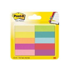 Post-It Bločky značkovací,12,7 x 44,4 mm,10 barev