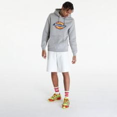 Dickies Mikina Icon Logo Hoodie Grey Melange S S Šedá