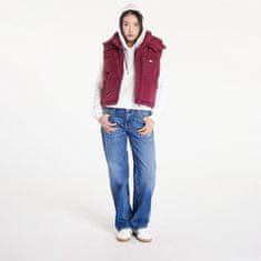 Tommy Hilfiger Tommy Jeans Crop Alaska Puffer Vest Valley Grape M Různobarevný