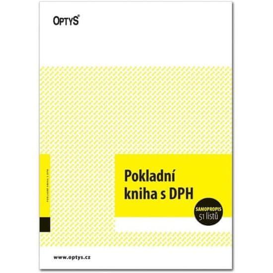 Optys Pokladní kniha s DPH