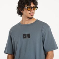 Calvin Klein Tričkohortleeve Crew Neck T-Shirt Multicolor M Modrá
