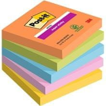 Post-It Bloček Sticky, 76 x 76 mm, BOOST, 5 ks