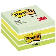 Post-It Bloček 76 x 76 mm, odstíny zelené