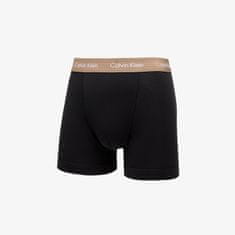 Calvin Klein Boxerky Cottontretch Classic Fit Trunk 3-Pack Black L Černá