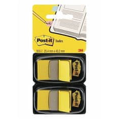 Post-It Záložky v zásobníku, žluté, 2x 50 záložek