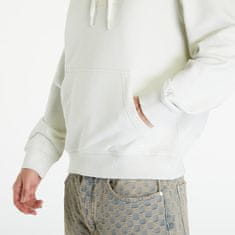 Calvin Klein Mikina Jeans Embroidery Patch Hoodie White XXL Bílá