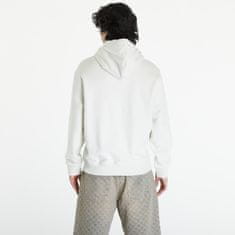 Calvin Klein Mikina Jeans Embroidery Patch Hoodie White XXL Bílá