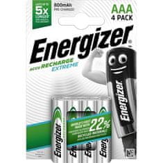 Energizer Nab.bat. Extreme-AAA,800mAh,přednab.,4ks