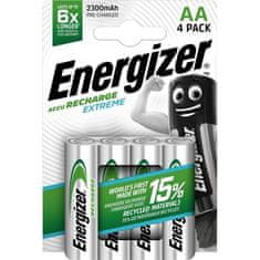 Energizer Nab.bat. Extreme-AA,2300mAh,přednab.,4ks