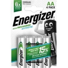 Energizer Nab.bat. Extreme-AA,2300mAh,přednab.,4ks