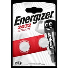 Energizer Knof.lithiové baterie - 3V, CR2032, 2 ks