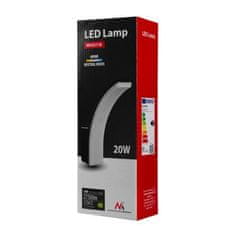 Maclean LED lampa, černá, 20W, IP65, 2750lm, neutrální bílá (4000K) MCE511 B