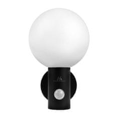 Maclean LED lampa s pohybovým senzorem, PIR pohybovým senzorem, černá, 15W, IP65, 1600lm, neutrální bílá barva (4000K) MCE515 B