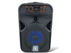 GGV 1531 Bluetooth reproduktor, LED podsvícení, mikrofon, dálkové ovládání, 10 W + 10 W, černá
