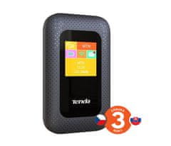 Tenda 4G185 - 3G/4G LTE Mobile Wi-Fi Hotspot Router s LCD 802.11b/g/n, microSD, 2100mAh