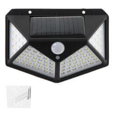 MG Wall Lamp solární lampa 100 LED, černá