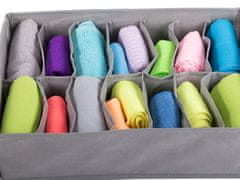 Verk 27005 Organizér spodního prádla Ponožky do šatní zásuvky 14 přihrádek koš