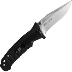 Fox Knives BF-114 BLACK FOX kapesní nůž s asistencí 7,5 cm, černá, G10, nylonové pouzdro