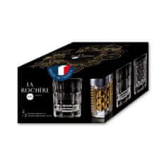 La Rochere Sklenice na whisky 0,006L, AFTER, čirá, set 4 ks