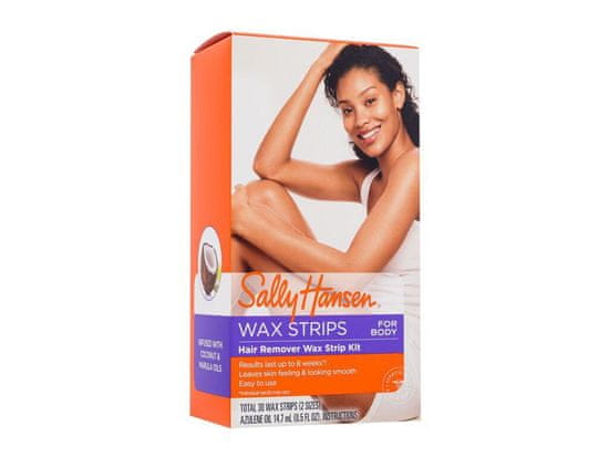 Sally Hansen 30ks wax hair remover wax strip kit for body