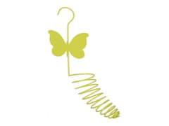 Esschert Design Krmítko pro motýly kovové, žlutá, v. 32cm