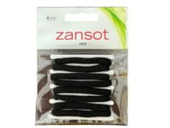 ZANSOT Zansot Elastické gumičky do vlasů, tkanina 8 ks černá