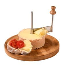Kesper Kráječ na sýr "Tete de Moine", Ø 22 cm, bambus
