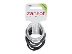 ZANSOT Zansot Elastická vlasová gumička malá, jemná tkanina 6 ks
