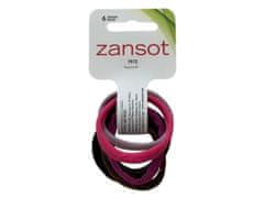 ZANSOT Zansot Elastická vlasová gumička malá, jemná tkanina 6 ks vícebarevná