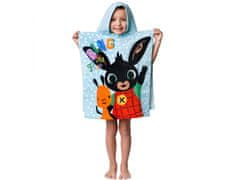 sarcia.eu Bing Dětský ručník, pončo s kapucí 50x115 cm 