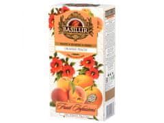 Basilur BASILUR Fruit Infusions Ovocný čaj bez kofeinu s příchutí pomeranče, broskve a citronu 25x2g x1