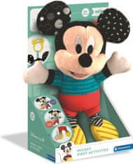 Clementoni BABY Plyšový Mickey Mouse s úchytem