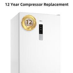 CHiQ Lednice s mrazákem 356 litrů GCB377NEIDW No Frost Multi Air Flow + 12 let záruka na kompresor (bez registrace)