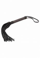 Easytoys Ouch - Elegant Flogger - Titanium Grey