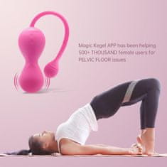 Magic Motion Kegelové Kuličky - Smart Kegel Master Balls Pink