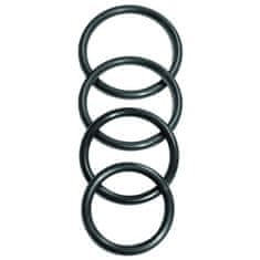 Sportsheets Sportsheets O-Rings Set 4 Assorted Sizes Black