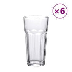 Vidaxl Sklenice na pivo 6 ks 475 ml