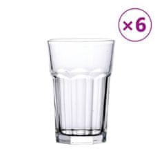 Vidaxl Sklenice na pivo 6 ks 415 ml