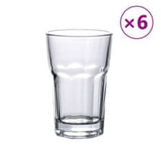 Vidaxl Sklenice na pivo 6 ks 295 ml