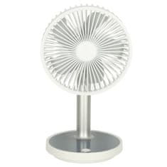 KIK KX3691 Stolní bílý ventilátor 30 cm