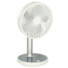 KIK KX3691 Stolní bílý ventilátor 30 cm