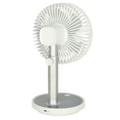 KIK KX3691 Stolní bílý ventilátor 30 cm