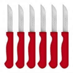 Vergionic 8010 Sada kuchyňských nožů 15,5 cm, 6 ks, červená