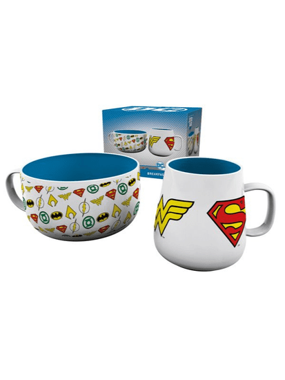 Snídaňový set DC Comics - Logos