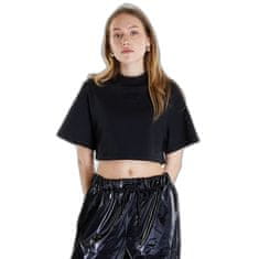 Reebok Tričko Washed Cropped Tee Washed Black L Černá