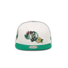 New Era Kšiltovka Boston Celtics 9FIFTY NBA Floral Snapback Cap Stone/ Kelly Green M-L Různobarevný