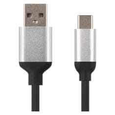 Emos Nabíjecí a datový kabel USB-A 2.0 / USB-C 2.0, 1 m, černý